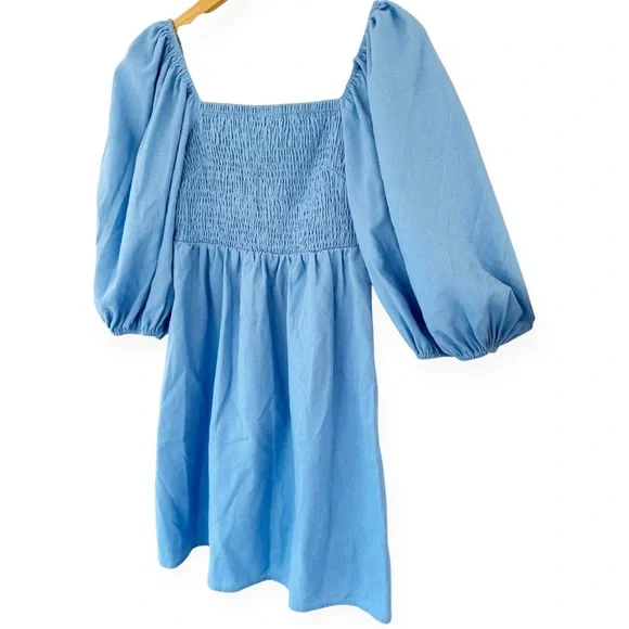 Tuckernuck •  Blue Annie Smocked Dress NWOT - Picture 8 of 15